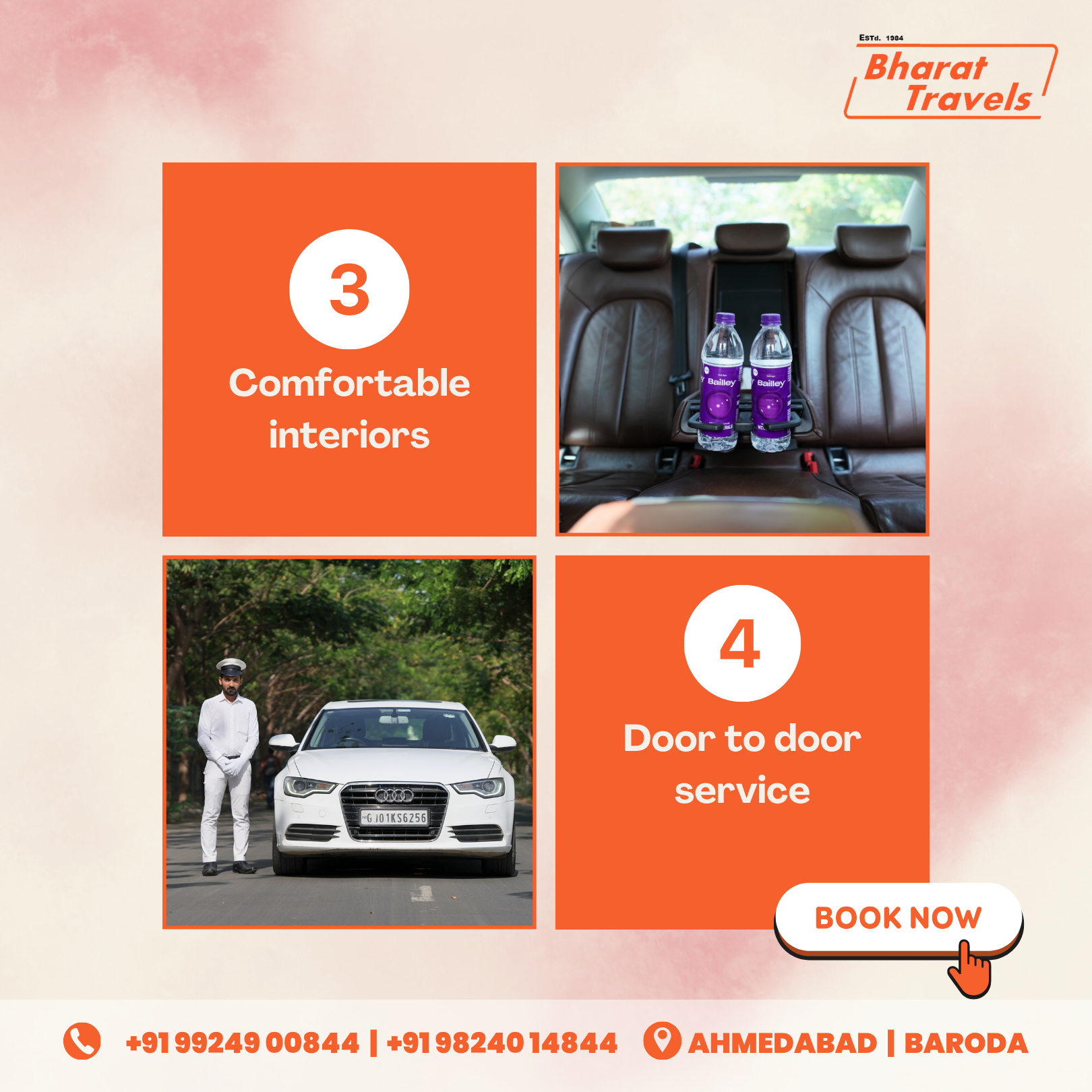 Audi car rental in ahmedabad